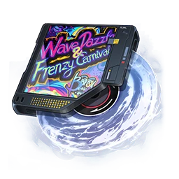 화려한 조명 속 광란의 파티